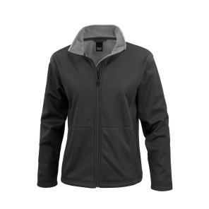 Result Core Ladies' Core Softshell Jacket - Black - M