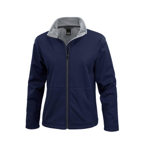 Result Core Ladies' Core Softshell Jacket - Navy Blue - XS