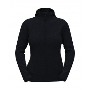 Stedman Lux Hooded Knit Fleece Jacket for women - Blue Midnight Heather - M