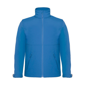 B&C Outerwear Hooded Softshell/kids - Blue - 116