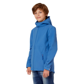 B&C Outerwear Hooded Softshell/kids
