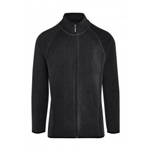 SG Signature Signature Tagless Microfleece Full Zip Men - Dark Black - 2XL