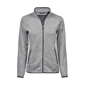 Tee Jays Ladies' Outdoor Fleece Jacket - Grey - M