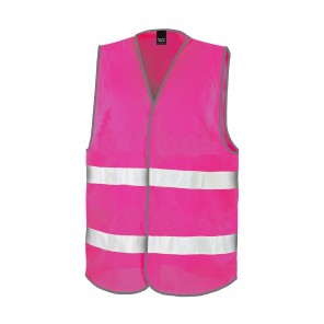 Result Safe-Guard Core Enhanced Visibility Vest - Fluorescent Pink - XS