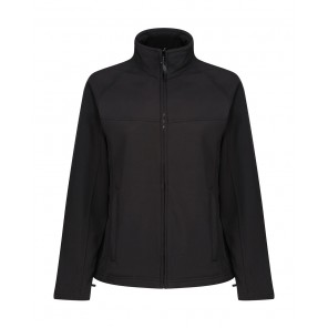 Regatta Professional Ladies Uproar Softshell - Black/Black - 20(46)