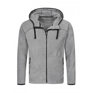 Stedman Power Fleece Jacket - Grey Heather - 2XL