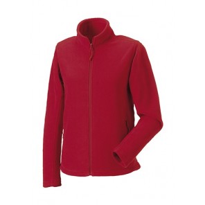 Russell Ladies' Full Zip Outdoor Fleece - Classic Red - XL