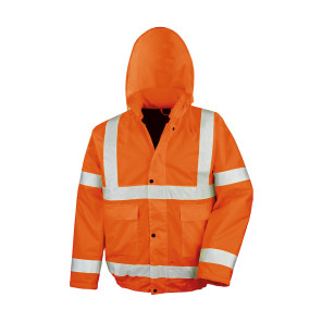 Result Safe-Guard Core Hi-Vis Winter Blouson - Orange - 4XL