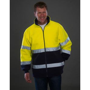 Yoko Fluo 2-Tone Fleece Jacket