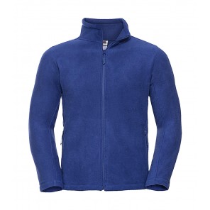 Russell Men's Full Zip Outdoor Fleece - Bright Royal - S