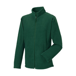 Russell Mens Full Zip Outdoor Fleece Bottle Green - Größe 2XL