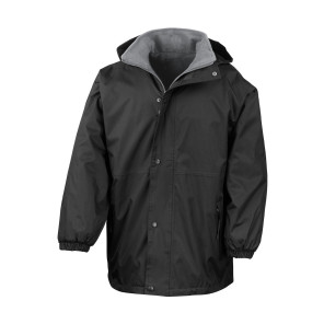 Result Recycled Fleece Lined Stomdri 4000 Jacket - Grey - M