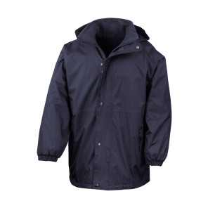 Result Recycled Fleece Lined Stomdri 4000 Jacket - Navy Blue - 3XL