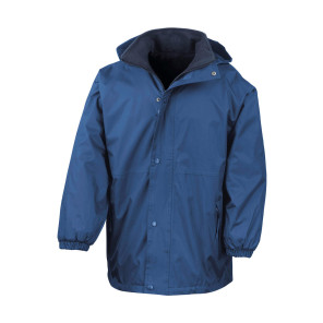 Result Recycled Fleece Lined Stomdri 4000 Jacket - Navy Blue - L