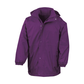 Result Recycled Fleece Lined Stomdri 4000 Jacket - Purple - M