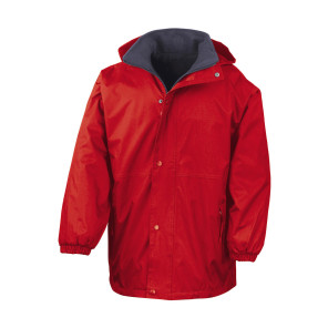 Result Recycled Fleece Lined Stomdri 4000 Jacket - Red - M