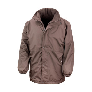 Result Recycled Fleece Lined Stomdri 4000 Jacket - Brown - S