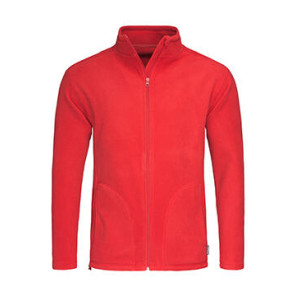 Stedman Fleece Jacket - Red - M