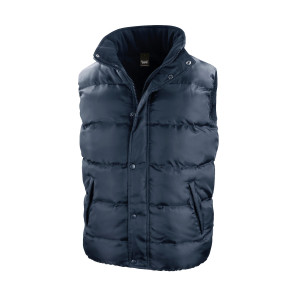 Result Core Nova Lux Padded Gilet - Navy Blue - L