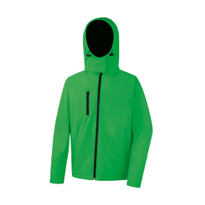 Result Core TX Performance Hooded Softshell Jacket - Green - XL