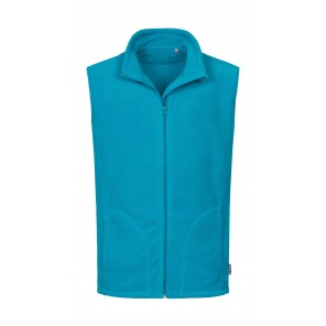 Stedman Fleece Vest - Hawaii Blue - S