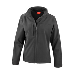 Result Ladies' Classic Softshell Jacket - Black - M