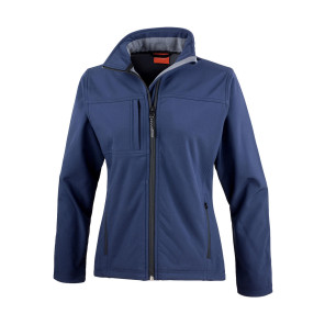 Result Ladies' Classic Softshell Jacket - Navy Blue - M