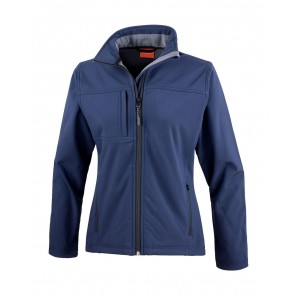 Result Ladies' Classic Softshell Jacket - Navy Blue - XL