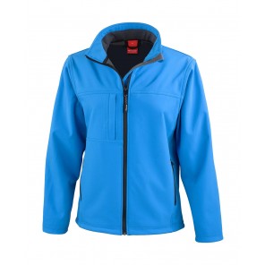 Result Ladies' Classic Softshell Jacket - Azure - S(10)