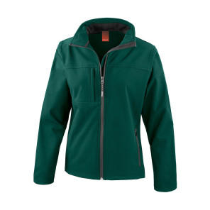 Result Ladies' Classic Softshell Jacket - Green - M