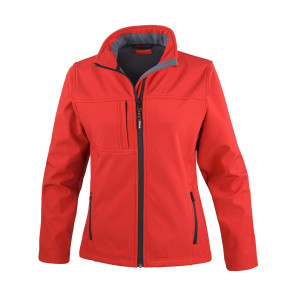 Result Ladies' Classic Softshell Jacket - Red - M