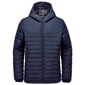 Stormtech Men's Nautilus Quilted Hoody - Navy Blue - L