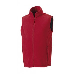 Russell Fleece Bodywarmer Classic Red - Größe L