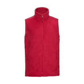 Russell Men's Gilet Outdoor Fleece - Classic Red - XS