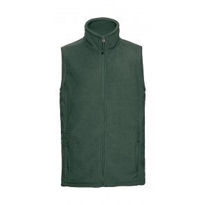 Russell Men's Gilet Outdoor Fleece - Bottle Green - 2XL