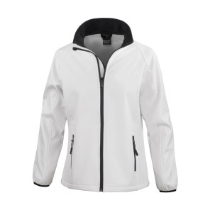 Result Core Ladies' Printable Softshell Jacket - White - M