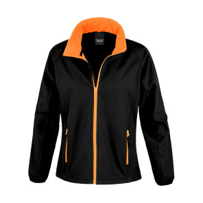 Result Core Ladies' Printable Softshell Jacket - Black - M