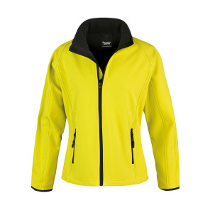 Result Core Ladies' Printable Softshell Jacket - Yellow - M