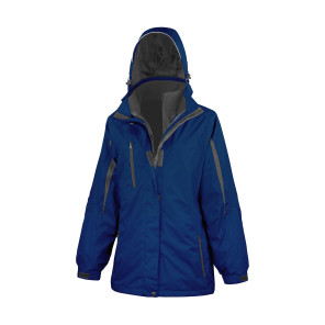 Result Ladies' 3-in-1 Journey Jacket - Black - M