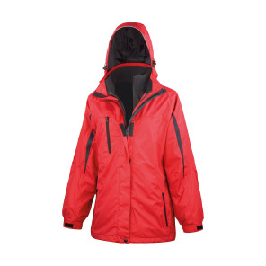 Result Ladies' 3-in-1 Journey Jacket - Red - M