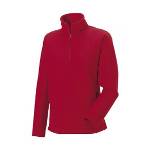 Russell 1/4 Zip Outdoor Fleece Classic Red - Größe L