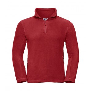 Russell Quarter Zip Outdoor Fleece - Classic Red - 2XL