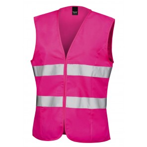 Result Safe-Guard Women's Hi-Vis Tabard - Fluorescent Pink - 2XL(18)