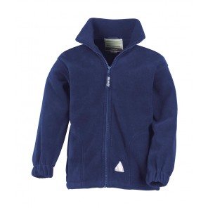Result Kids' Fleece Jacket - Navy - XS(4-6)