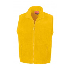 Result Fleece Bodywarmer - Yellow - L