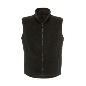 B&C Outerwear Traveller+ Bodywarmer Fleece - Black - 2XL
