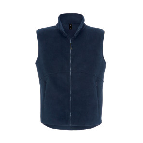 B&C Outerwear Traveller+ Bodywarmer Fleece - Navy Blue - XS
