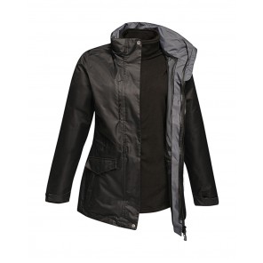 Regatta Professional Women's Benson III Jacket - Black/Black - 14(40)