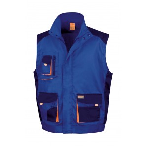 Result Work-Guard LITE Gilet - Royal/Navy/Orange - 4XL