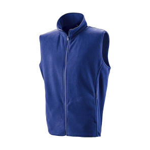 Result Core Micro Fleece Gilet - Blue - M (Retoure-Ware)